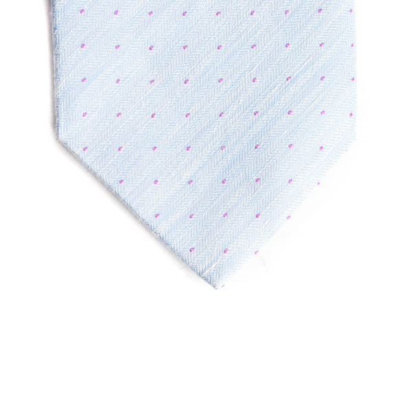 Penrose Tie Men Dark Magenta - Picture 3 of 4